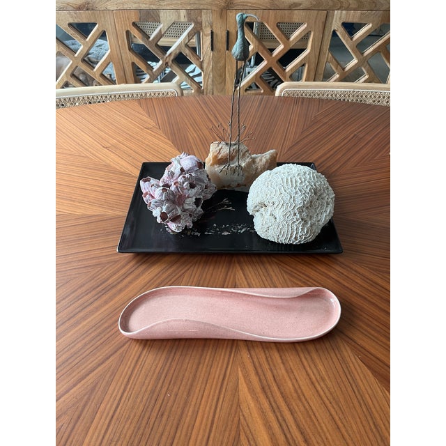 1940s Russel Wright Coral Relish Tray for Steubenville For Sale In Houston - Image 6 of 7