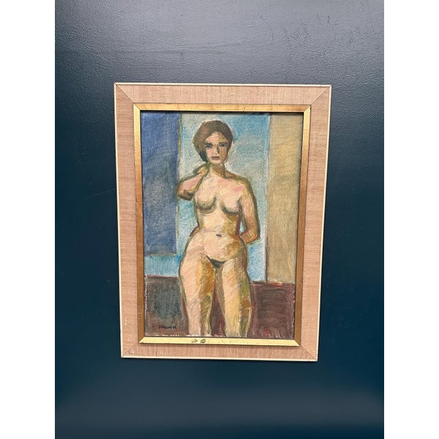 Gunnar Svensson, Nude Study, 1964, Oil on Canvas, Framed For Sale - Image 13 of 18