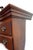 A beautifully handcrafted Queen Anne-style cherry chest on frame by renowned Massachusetts furniture maker Eldred Wheeler,...