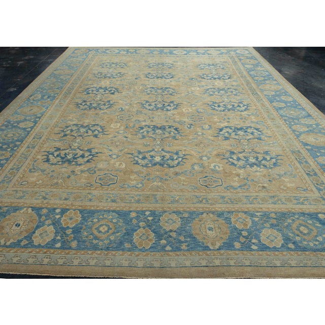 Turkish Oushak Rug 11'5" x 14'1" #18509 Explore a curated collection of hallway runners, wool rugs, and handmade...