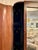 Wood Jonathan Charles Modern Burl Mahogany Jacques Full Length Storage Mirror For Sale - Image 7 of 8
