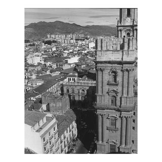 1976 Malaga Spain Rooftops Photograph by Don Ware For Sale