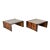 Percival Lafer Folding Rosewood Cocktail Tables, a Pair, 1970's For Sale