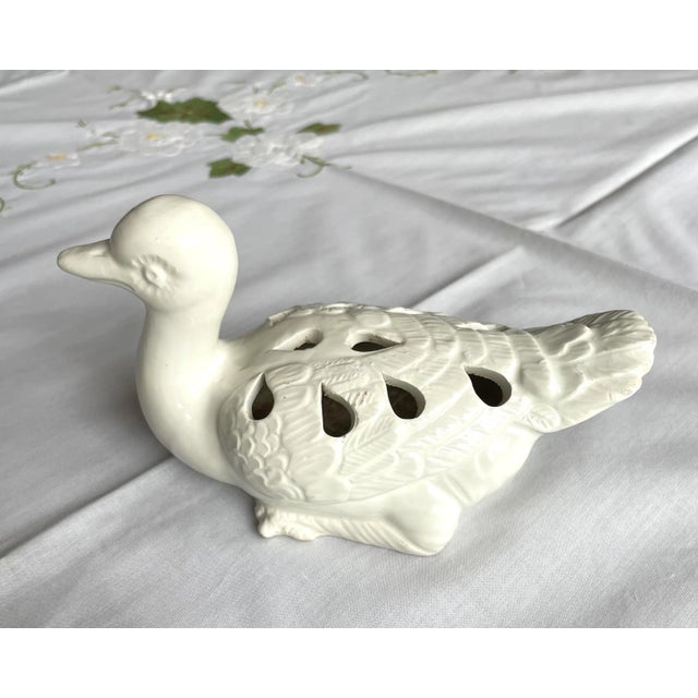 Ceramic Italian Ceramic Dick Flower Frog For Sale - Image 7 of 7
