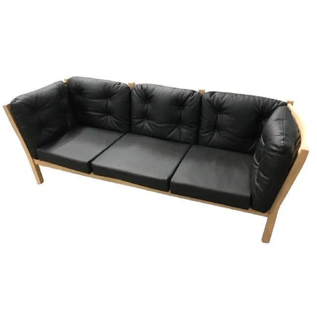 Vintage Model 303 Three-Seater Sofa by Andreas Hansen for Brodere Andersen For Sale - Image 9 of 9