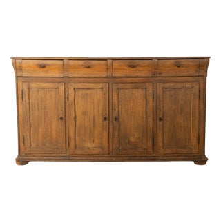 Brutalist Sideboard in Wood, Germany For Sale