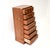 Antique Military Campaign Style Chest of Drawers in Yew Wood, 1950 For Sale - Image 3 of 10