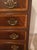 Hickory American Masterpiece Collection Inlaid/Banded Mahogany Chippendale Bedside Chest Vintage For Sale - Image 10 of 13