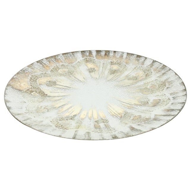 Mid-Century Modern 1960s Mid-Century Modern Dorothy Thorpe Atomi Glass Tray For Sale - Image 3 of 4