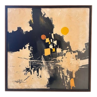 Mid-Century Abstract Painting For Sale