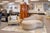 A post modern Kagan inspired chaise lounge sofa. This lovely chaise sofa features a Vladimir Kagan inspired plinth base...