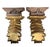 Ornamental & Decorative Materials Vintage Italian Gold Leaf Wall Brackets. A Pair For Sale - Image 7 of 10