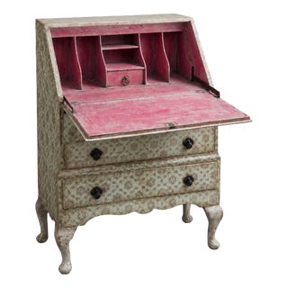 Vintage Traditional Painted Desk, 1930s For Sale