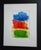 Evoking the contemplative, emotional depth of Color Field abstraction, this watercolor utilizes stacked, horizontal forms...
