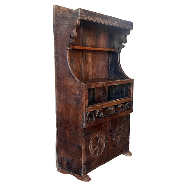 19th Century Cupboard or Cabinet, Walnut, Castillian Influence, Spain, Restored For Sale - Image 15 of 18