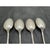 Metal Simpson Hall Miller Sterling Silver 6” Tablespoons Mille Fleurs Set of 4 Mono For Sale - Image 7 of 10