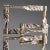 Overall measurements (inches) 22.50H x 11W x 4.50D. Overall Condition is New. Material(s): Aluminum. Style: Abstract....