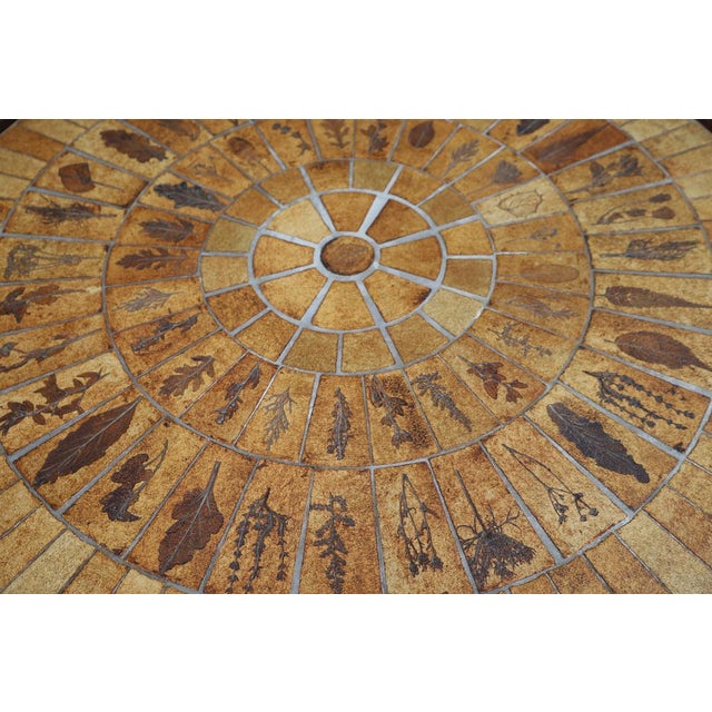 Coffee Table in Ceramic & Bentwood from Roger Capron, Vallauris, 1960s For Sale - Image 17 of 18