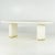 Karl Springer Style Mid Century Grass Cloth and Brass Expanding Dining Table For Sale - Image 10 of 12