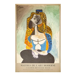 After Pablo Picasso (Spanish, 1881-1973), Exhibition Poster for Galerie Beyeler-Bale, 1957 For Sale