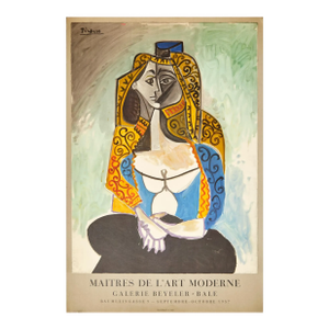 After Pablo Picasso (Spanish, 1881-1973), Exhibition Poster for Galerie Beyeler-Bale, 1957