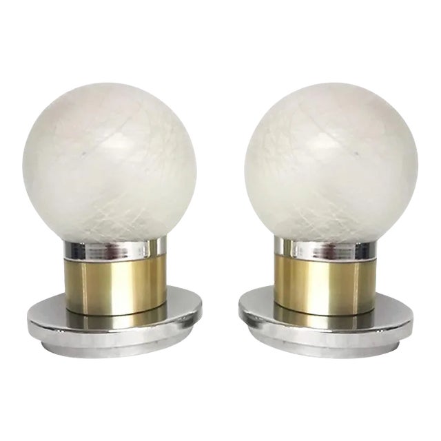 Table Lamps, Italy, 1970s, Set of 2 For Sale