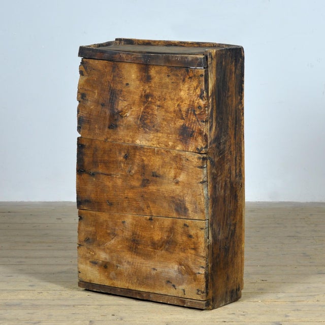Mid 19th Century Wabi-Sabi Beech Cabinet, 1850s For Sale - Image 5 of 9