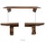 Vintage Wooden Bench For Sale - Image 4 of 9