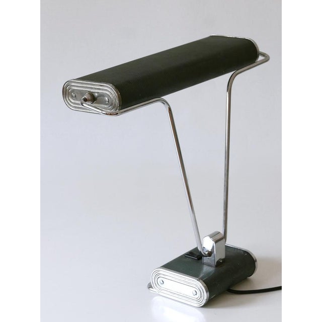 Art Deco Table Lamp or Desk Light No 71 by André Mounique for Jumo, 1930s For Sale - Image 4 of 18