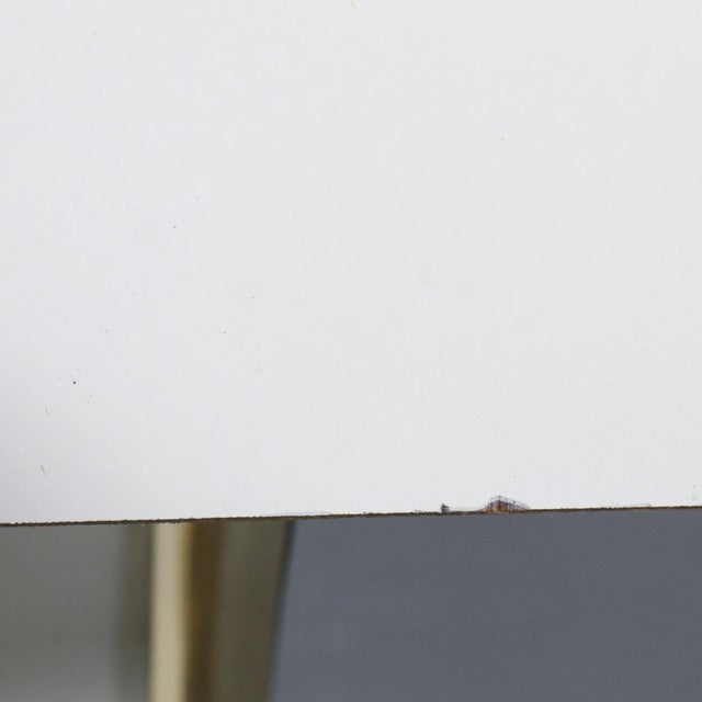 Sculptural Laminate and Brass Side Tables After Karl Springer - a Pair For Sale - Image 12 of 12