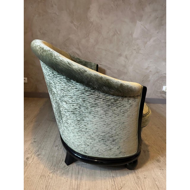 Art Deco Living Room Set in the style of Leleu, 1930, Set of 3 For Sale - Image 4 of 18