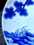 Mid 20th Century Monumental Japanese Blue & White Porcelain Charger With Hawk & Pine Landscape For Sale In San Francisco - Image 6 of 15