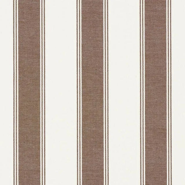 A soft blend of cotton and linen, this woven, multi-width stripe is the perfect weight for upholstery and layers...