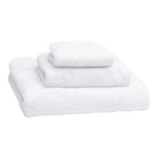 Prestige Garment Washed Bath Mat, White For Sale