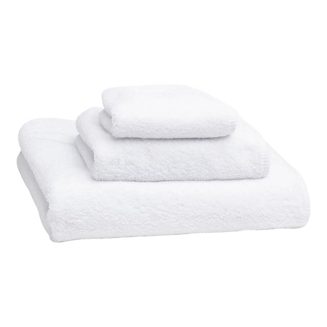 Prestige Garment Washed Bath Mat, White For Sale