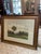 A large late 19th, early 20th century painting presented in a carved and patinated gold tone frame. This lovely landscape,...