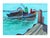 Original Folk Art–Style Harbor Painting by L. Romo, 2026 For Sale - Image 9 of 9