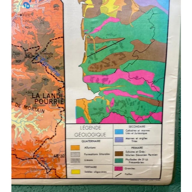 Double Map of Mancha, France For Sale - Image 15 of 17