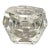 Vintage Faceted Lucite Ice Bucket Attributed to Alessandro Albrizzi, Italy c.1970s For Sale