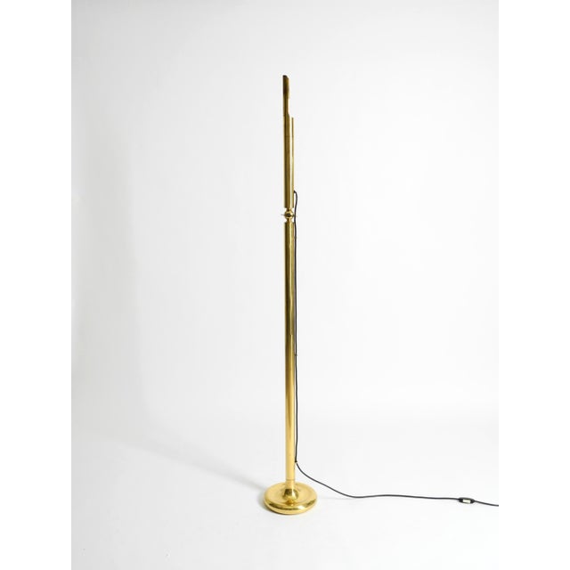 Vintage Brass Pole Light Floor Lamp by Ingo Maurer for M-Design, 1960s For Sale - Image 6 of 18