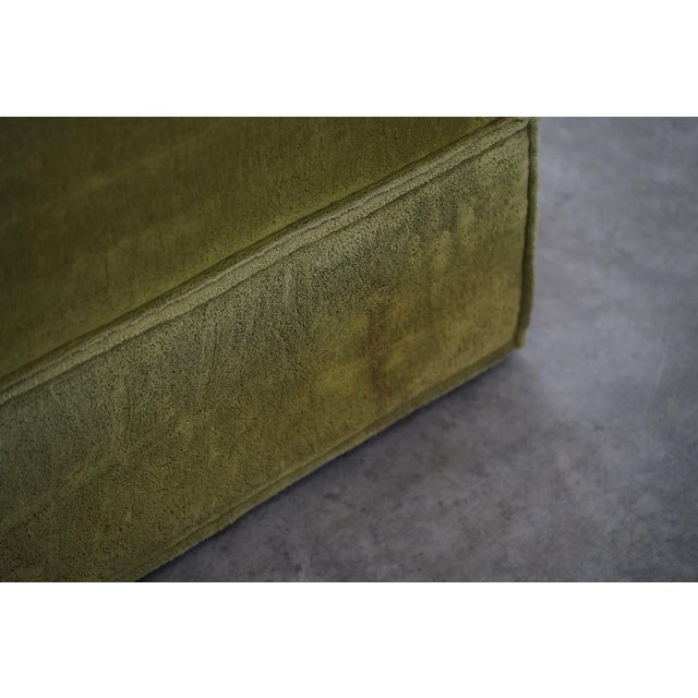 Trio Modular Sofa in Green Upholstery from Cor, Germany, 1970s, Set of 6 For Sale - Image 12 of 16