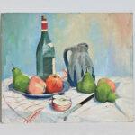 This late 20th century still life is timeless in its composition, but it gets a boost of modern flare in its mix of vivid...