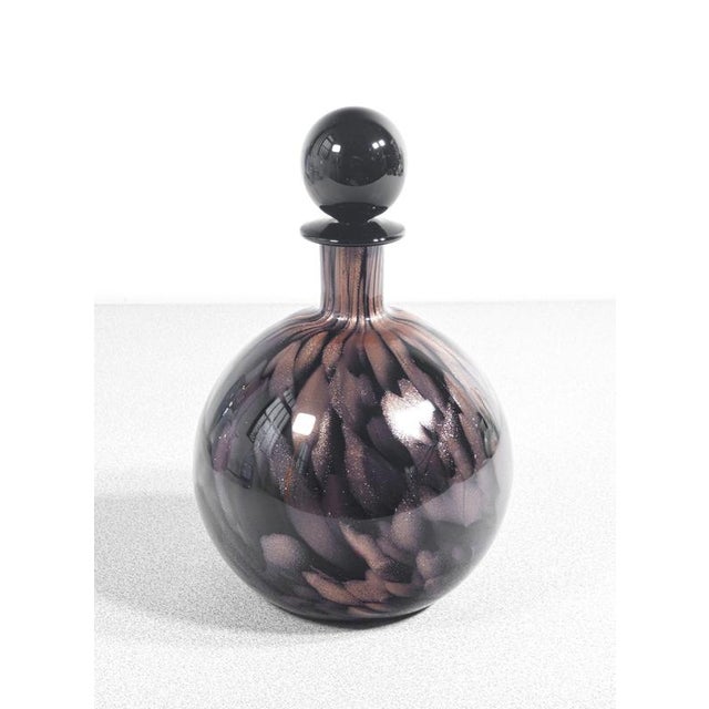 Blown Glass Bottles by Carlo Moretti, Set of 2 For Sale - Image 10 of 18