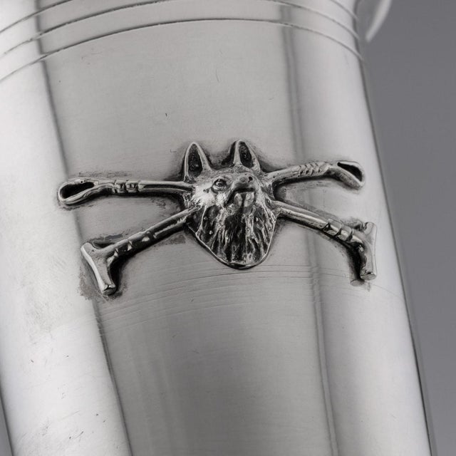 Vintage 20th Century Italian Silver Beakers by Gucci, 1980s, Set of 2 For Sale - Image 6 of 13