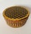 Antique American woven tri color straw box with cover in great condition. Great skill required to wove such a beautiful...
