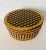 Antique American woven tri color straw box with cover in great condition. Great skill required to wove such a beautiful...