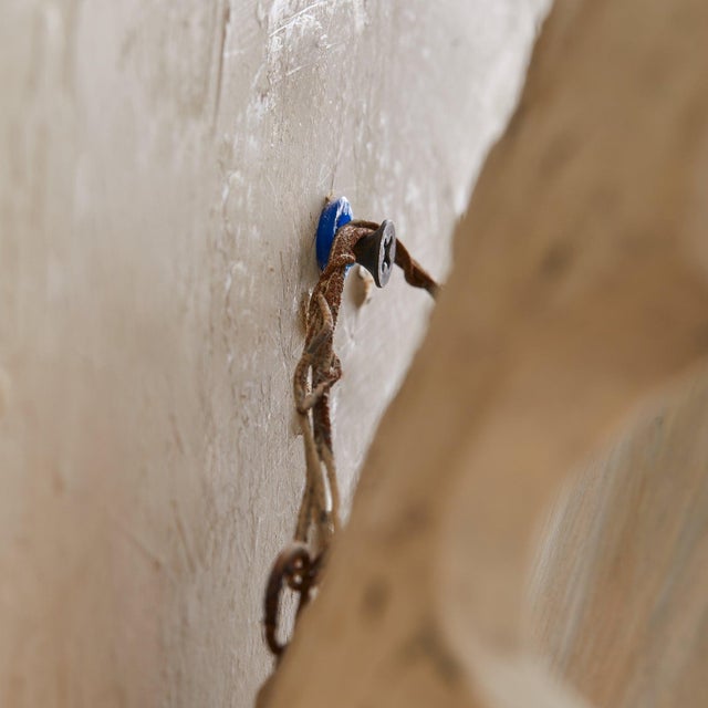 Off-white 1940s French Plaster Scallop Shell Sconces - a Pair For Sale - Image 8 of 9