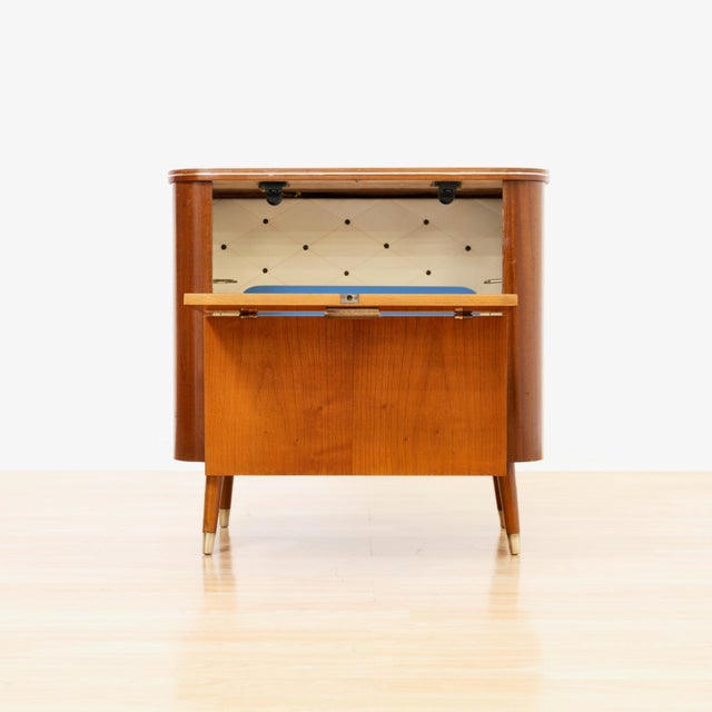 Wood Mid Century British Liquor Cabinet, England, 1960s For Sale - Image 7 of 14