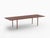 Wood Cast Minimalist Extensible Dining Table in Walnut Wood from Mor For Sale - Image 7 of 7