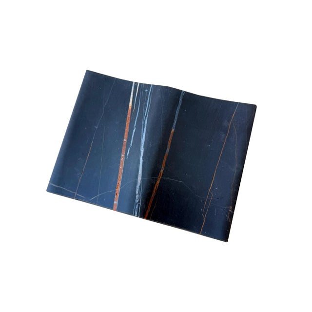 Not Yet Made - Made To Order Black Marble Bamboo Tray by Joaquín Moll for Meddel For Sale - Image 5 of 6